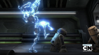 Illustration for article titled Clone Wars pits the Republic's dopiest droid against its tiniest Colonel